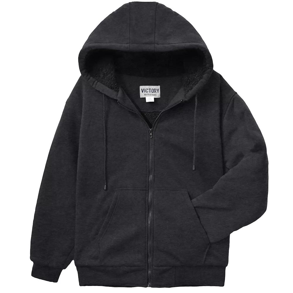Men's Victory Outfitters Men's Heavy Burly Sherpa Hoodie,  Product Image