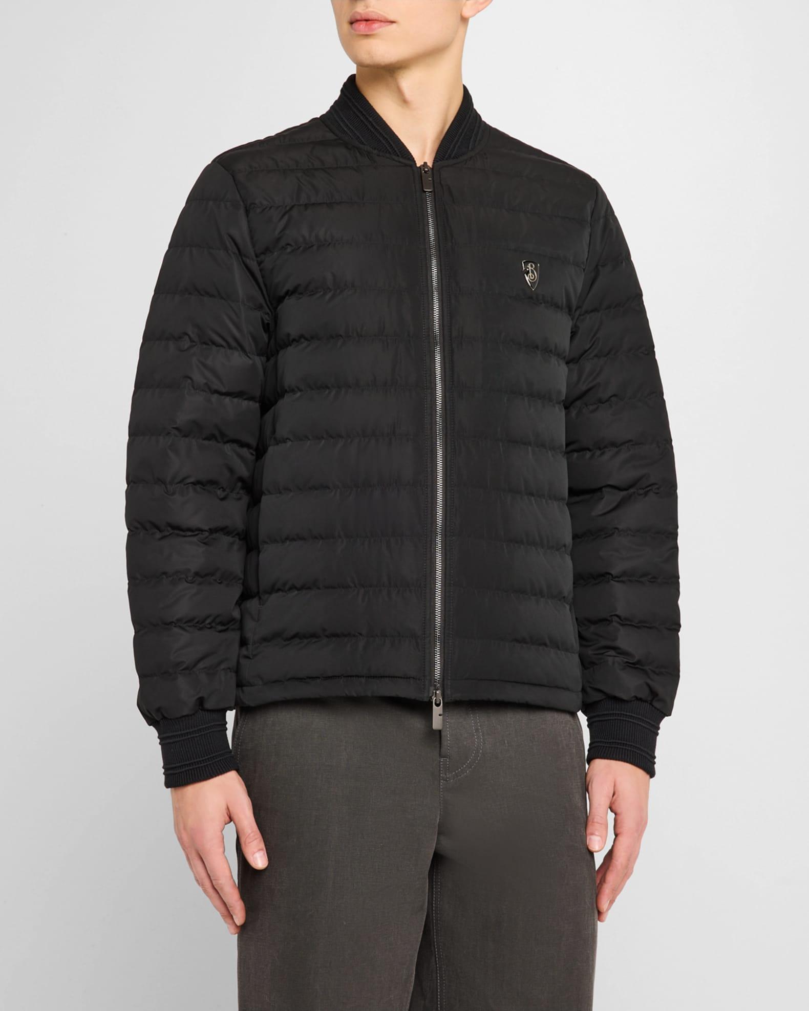 Men's Down Bomber Jacket Product Image