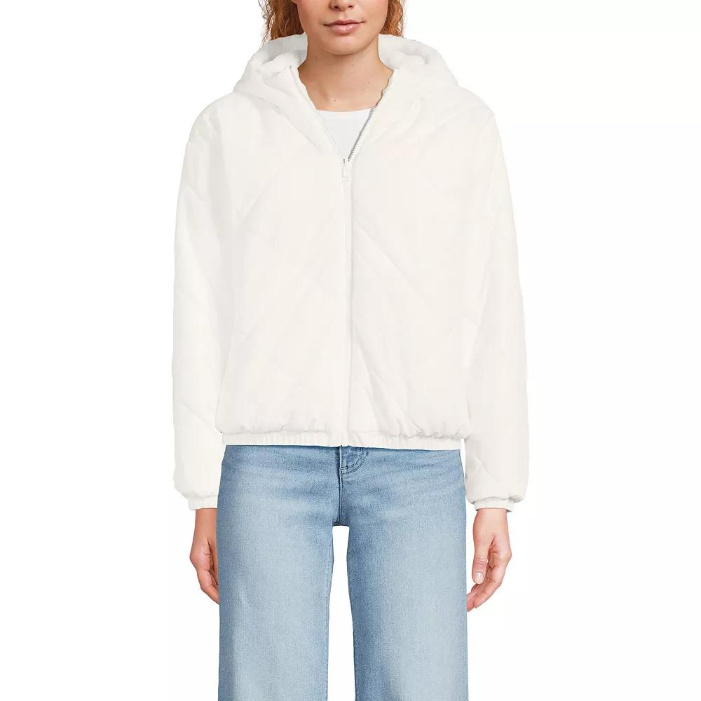 Women's Lands' End Diamond Reversible Insulated Jacket,  Product Image