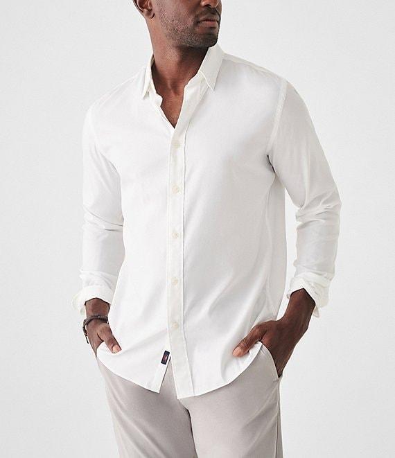 Faherty Performance Stretch Solid Movement Woven Shirt Product Image