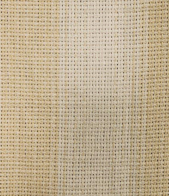 Rowm Tourister Short Sleeve Tonal Stripe Camp Button Front Shirt Product Image