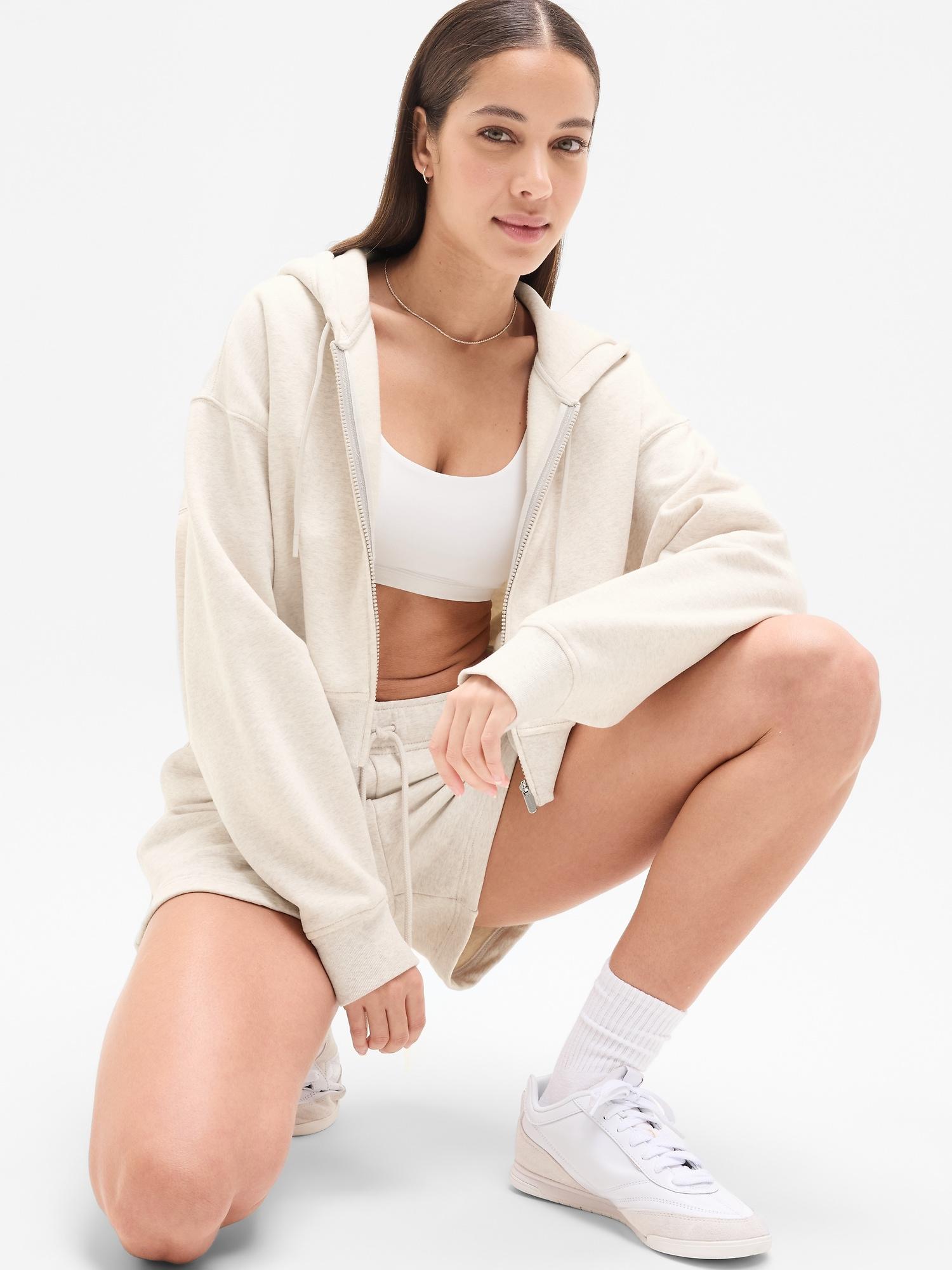 Forever Fleece Crop Full Zip Product Image