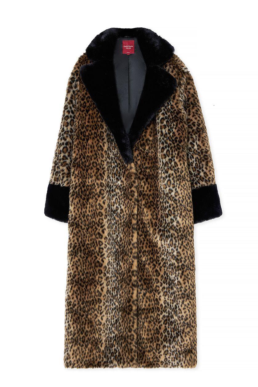 Faux Fur Leo Coat Product Image