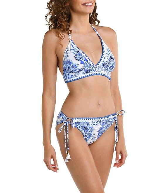 La Blanca Beyond The Pacific Adjustable Loop Tie Side Hipster Swim Bottom Product Image