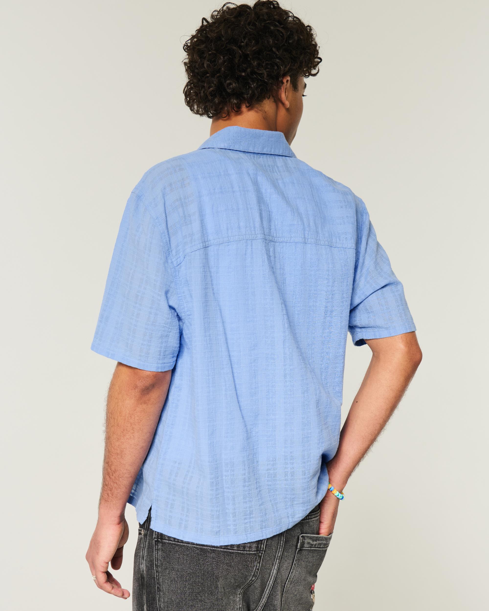 Boxy Short-Sleeve Shirt Product Image