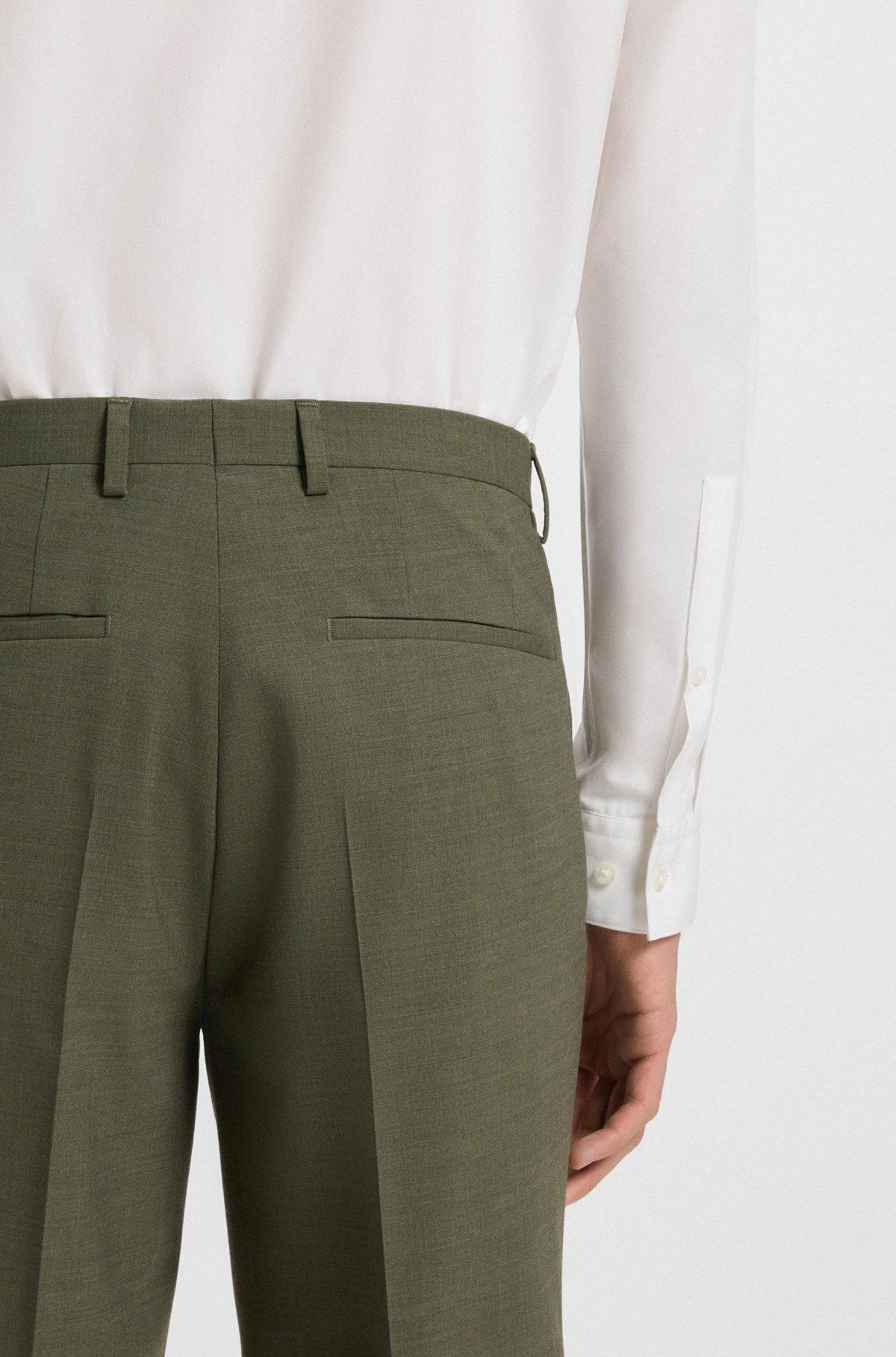 Extra-slim-fit trousers in performance-stretch dobby Product Image