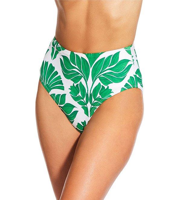 Alex Marie Signature Sculpt Nouveau Tropical High Waist Swim Bottom Product Image