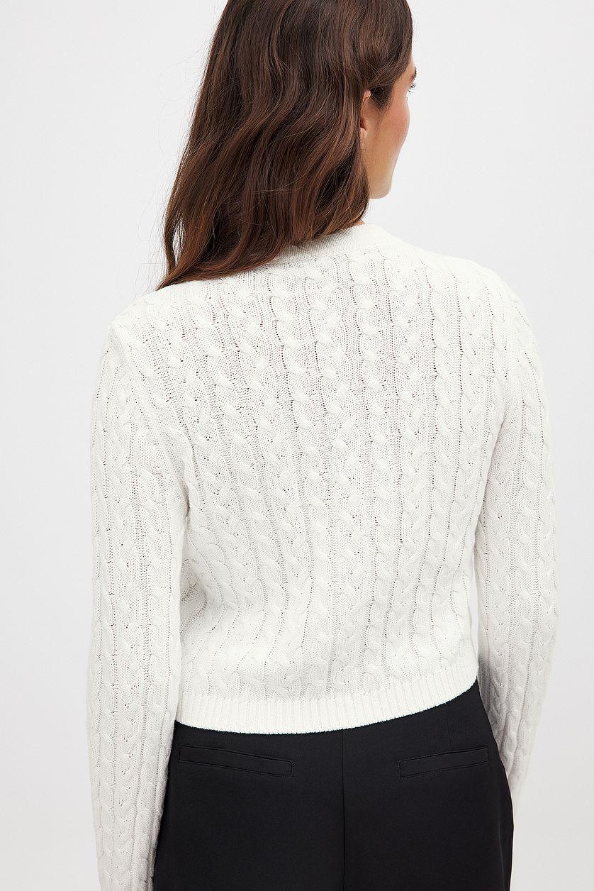 Cable Knitted Cardigan Product Image