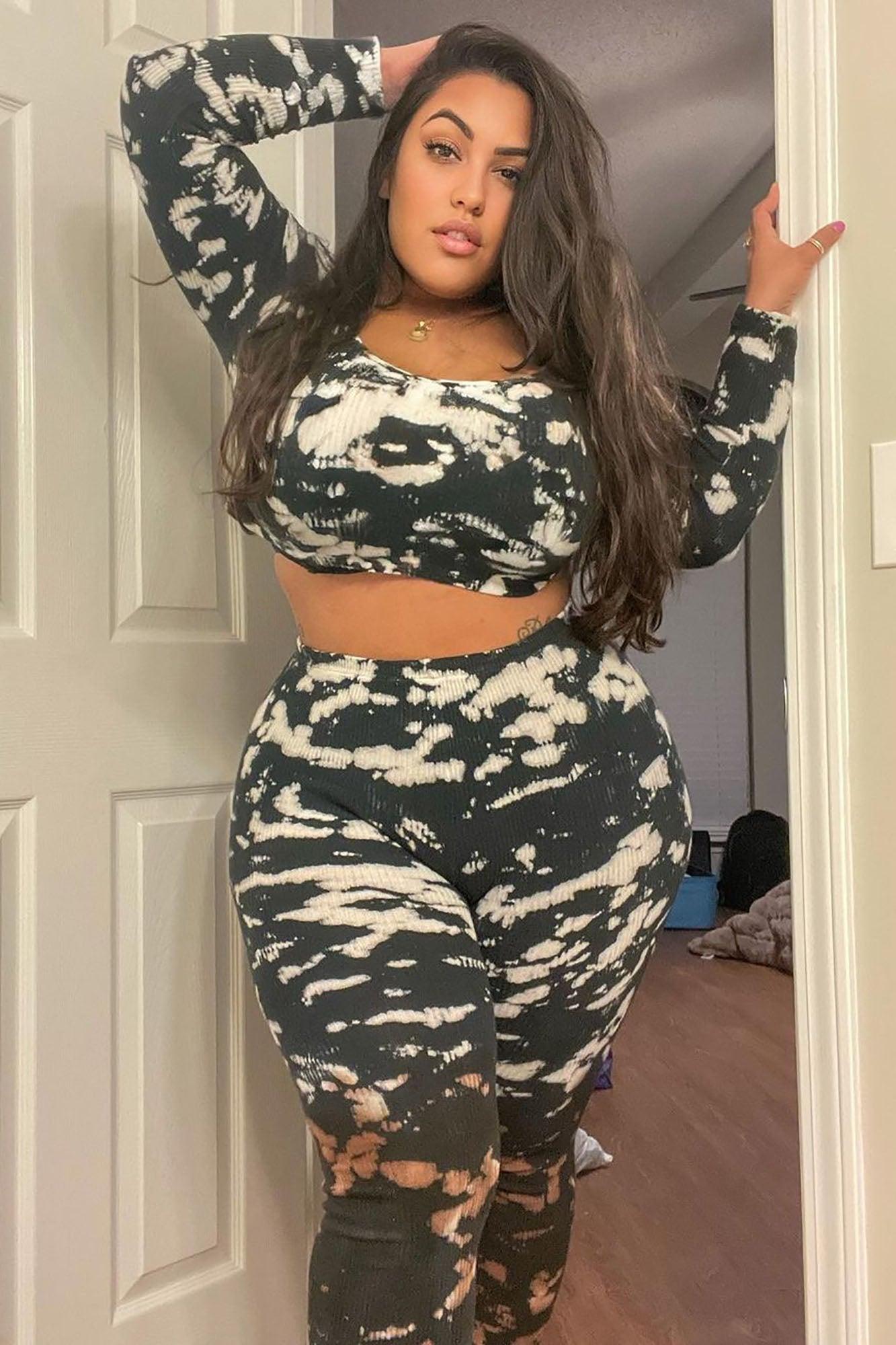 Best Of Both Worlds Legging Set - Black/combo Product Image