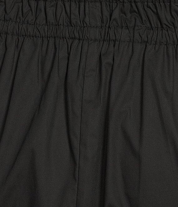 Skies Are Blue Plus Size Smocked Waist Midi Skirt Product Image