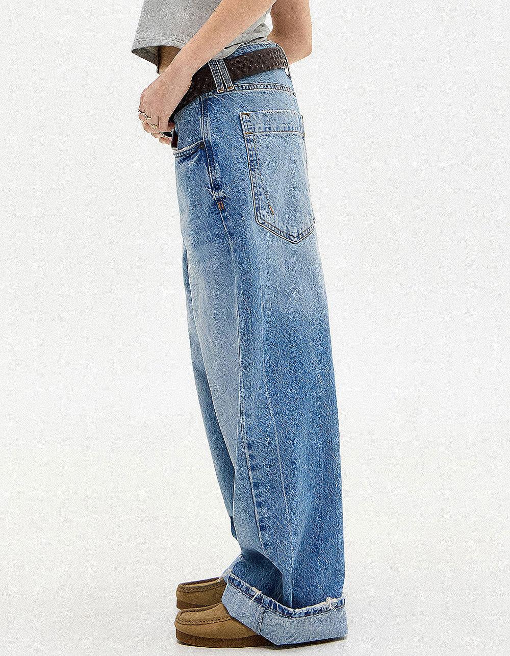 BDG Urban Outfitters Jaya Womens Baggy Jeans - VINTAGE Product Image