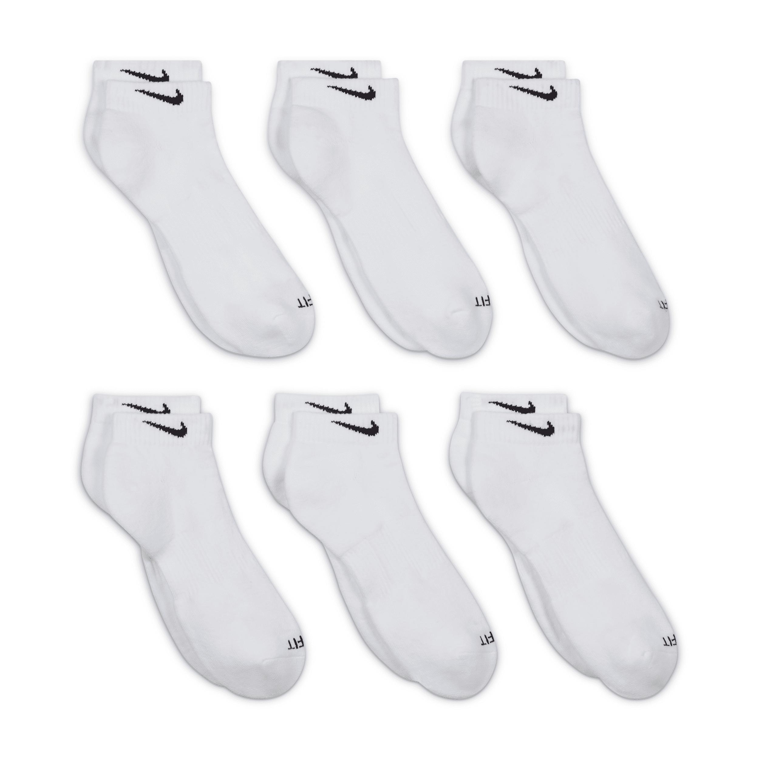 Nike Unisex Everyday Plus Cushioned Training Low Socks (6 Pairs) | SX7042-100 Product Image