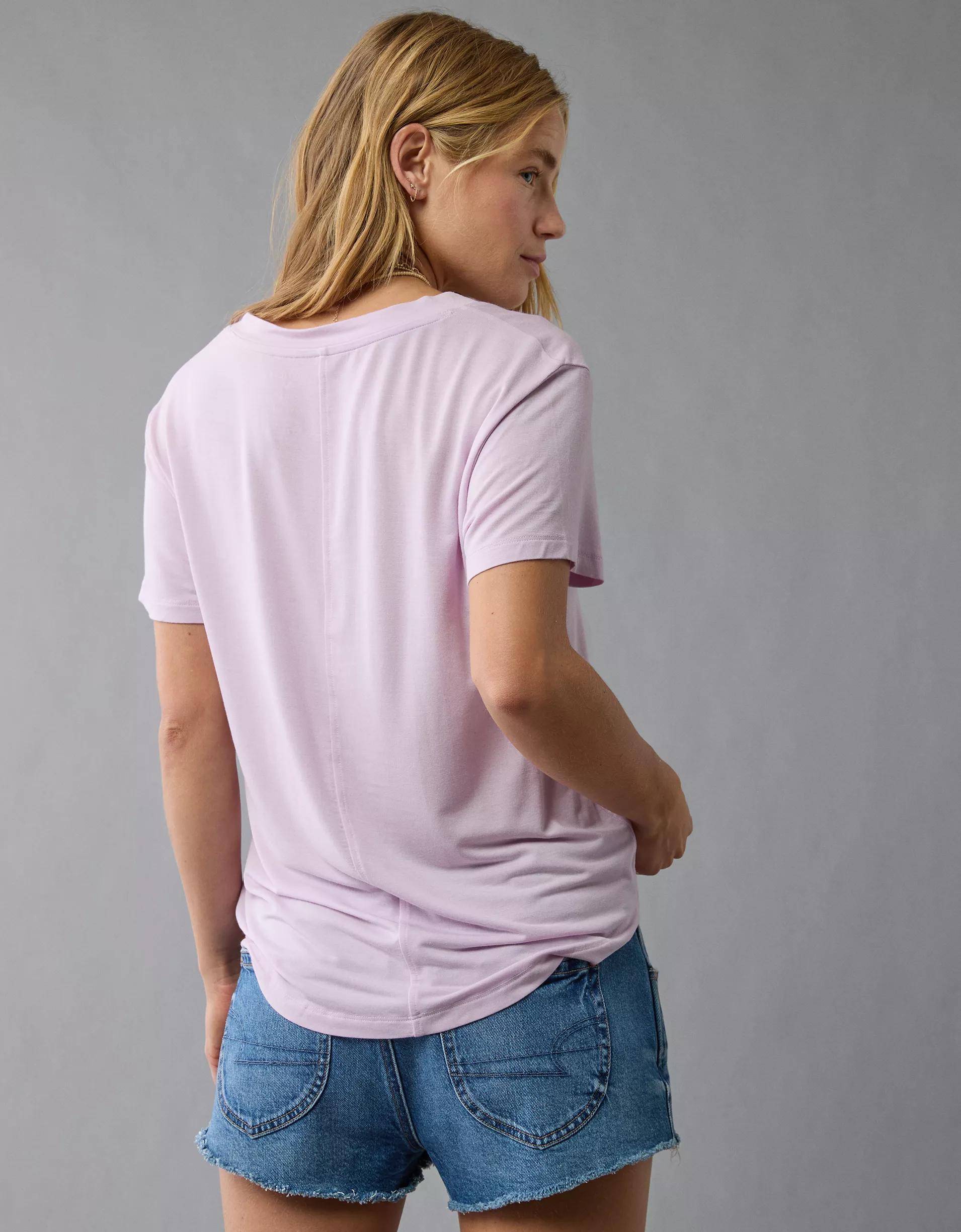 AE Soft & Sexy V-Neck T-Shirt Product Image