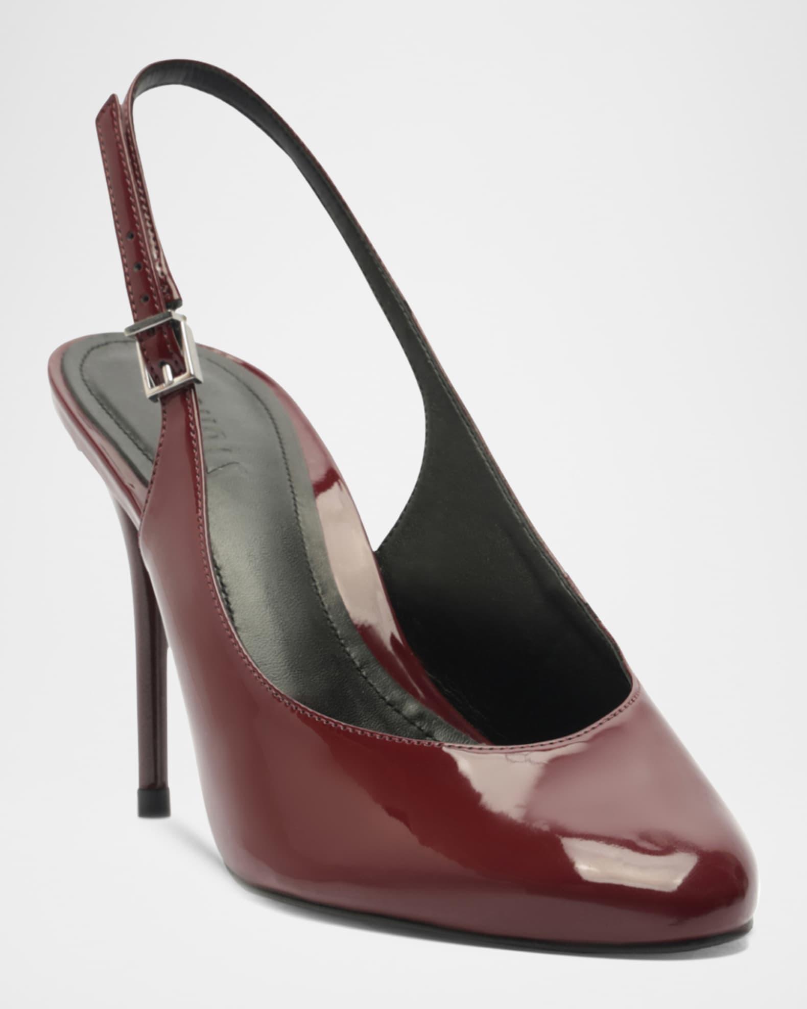 Geraldine Patent Slingback Pumps Product Image