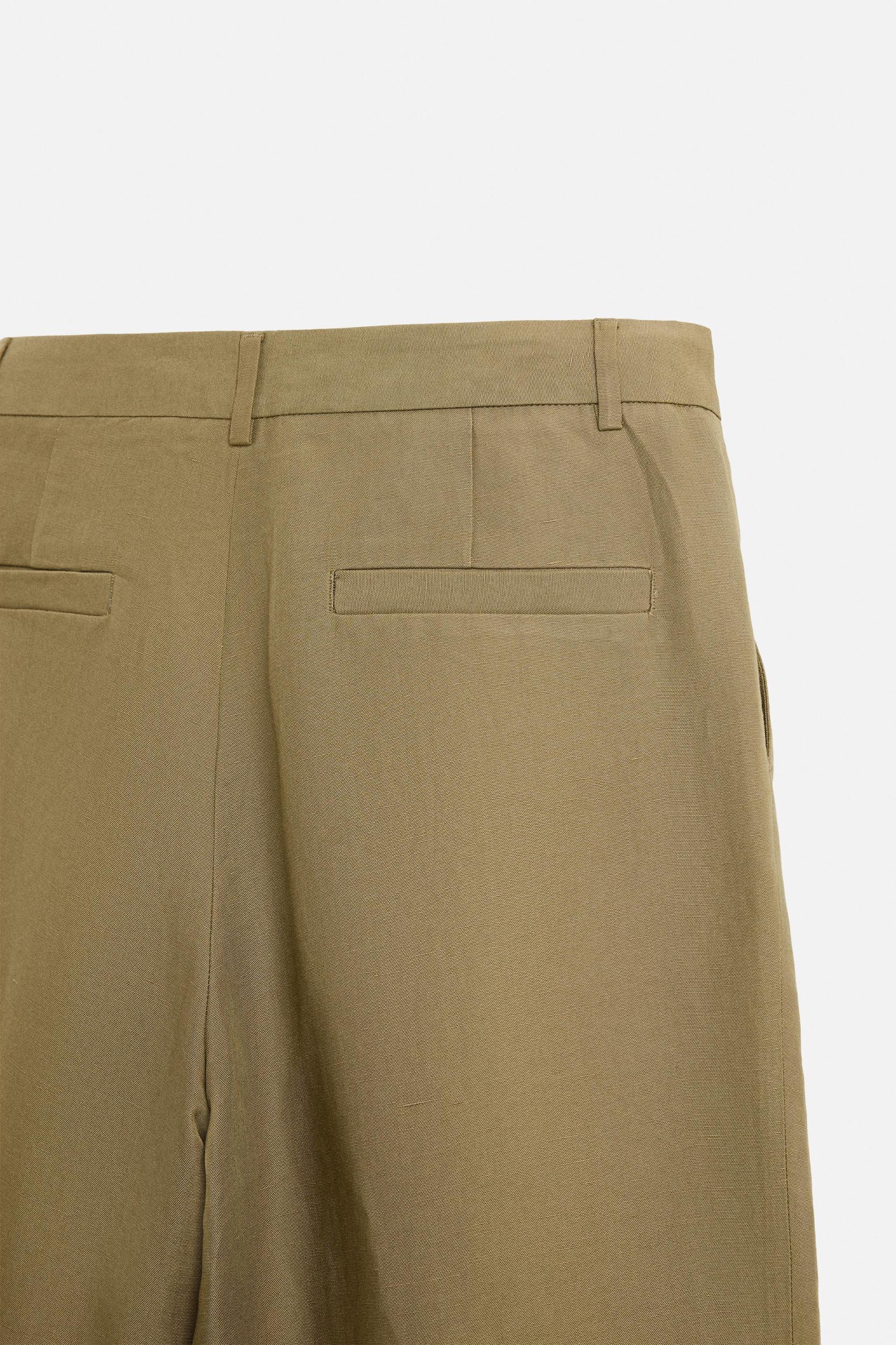 LYOCELL - LINEN SUIT PANTS Product Image