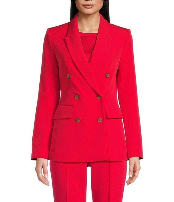 DKNY By Donna Karan Tech Tailoring Double Breasted Jacket Product Image