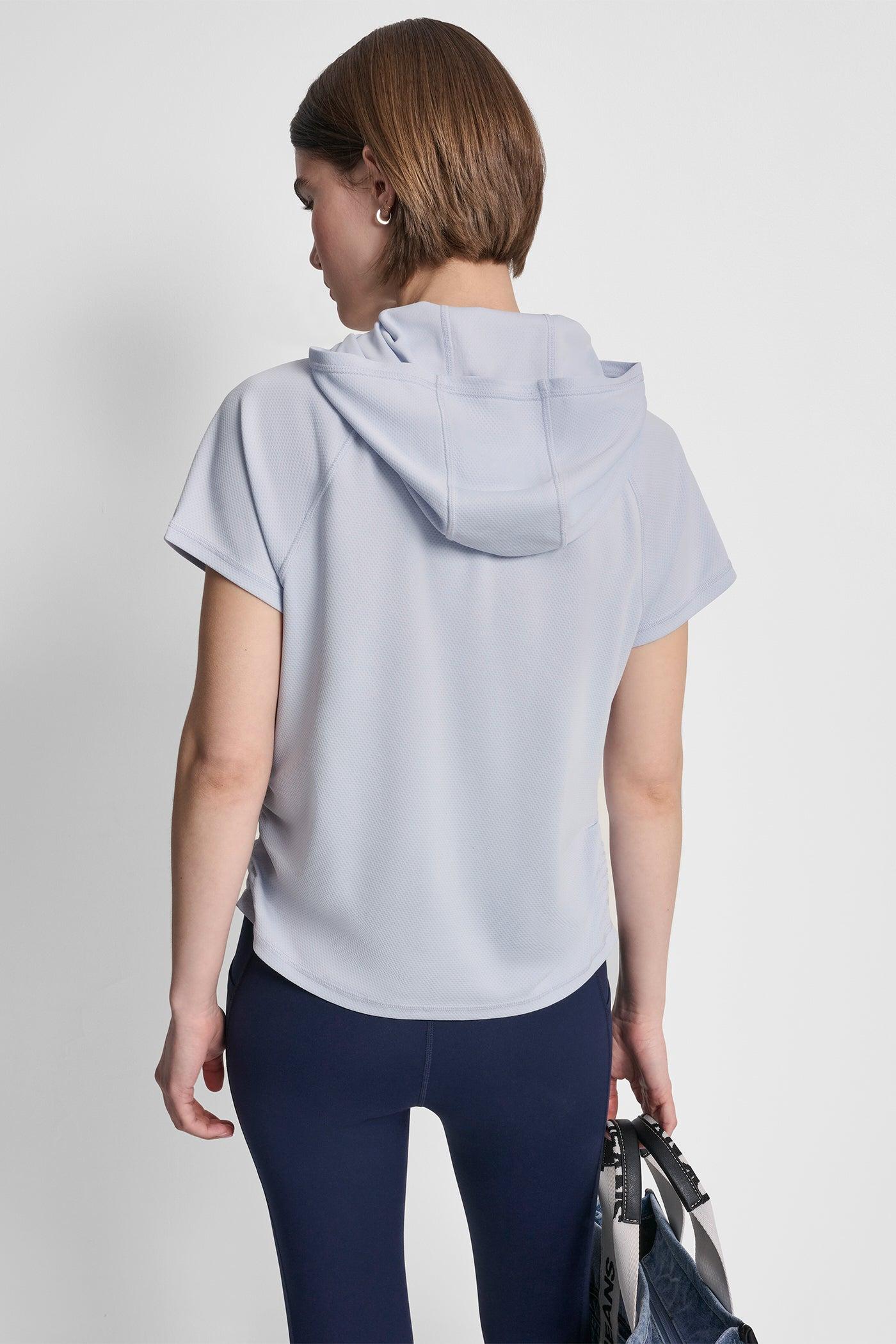 MESH HOODED LOGO TEE Product Image