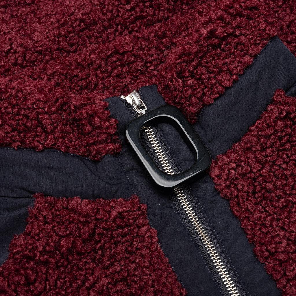 Colour Block Fleece Track Top Male Product Image