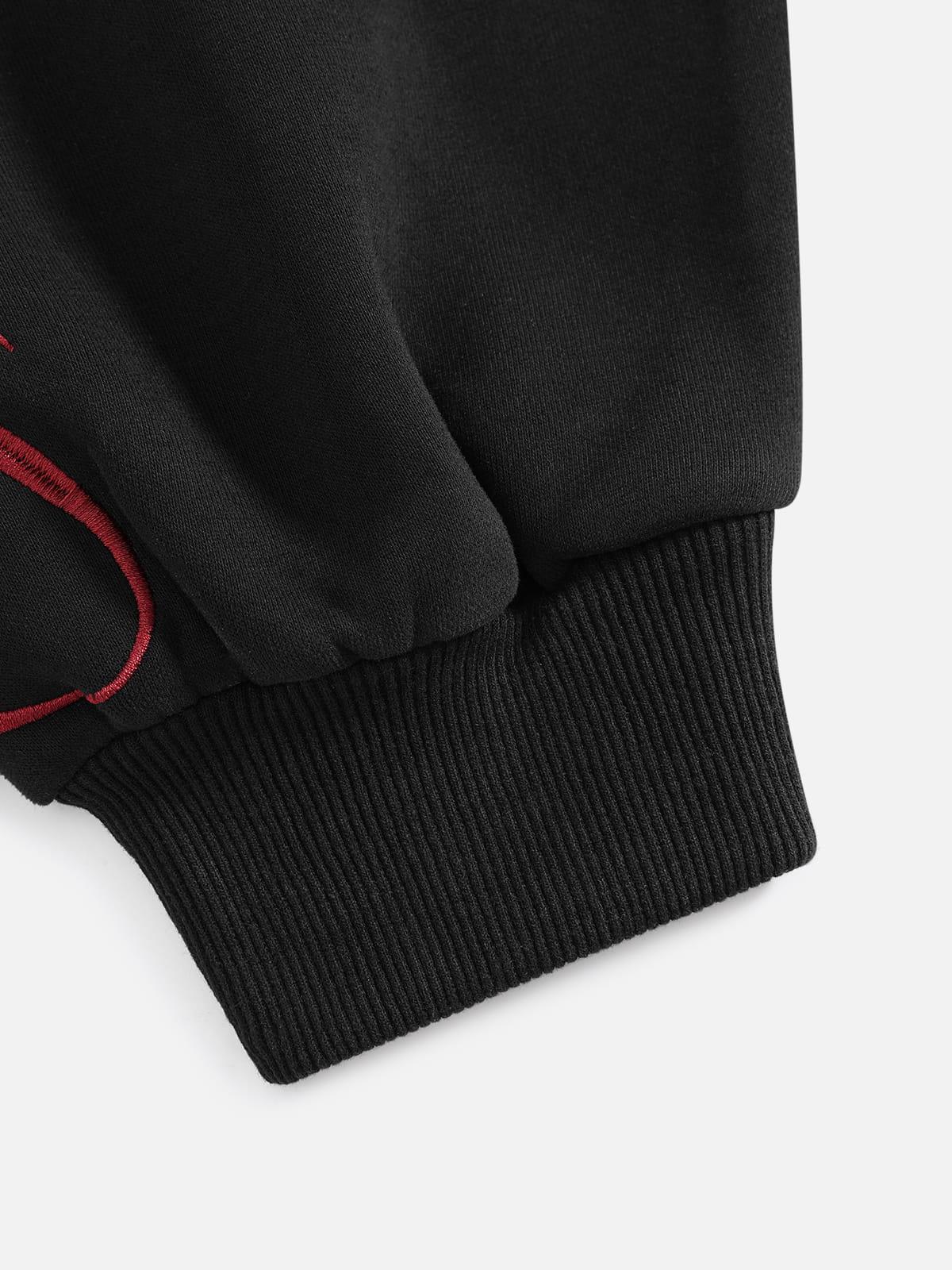 Aelfric Eden Boxy Embroidery Hoodie Sets Product Image