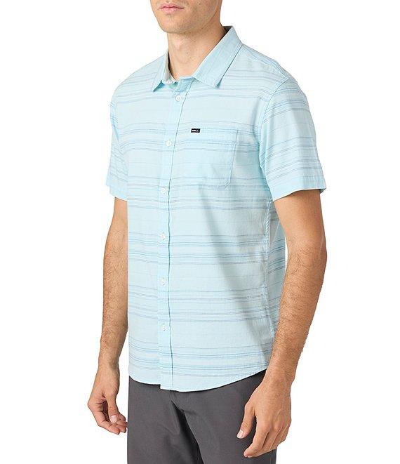 O'Neill Seafaring Stripe Short Sleeve Woven Shirt Product Image