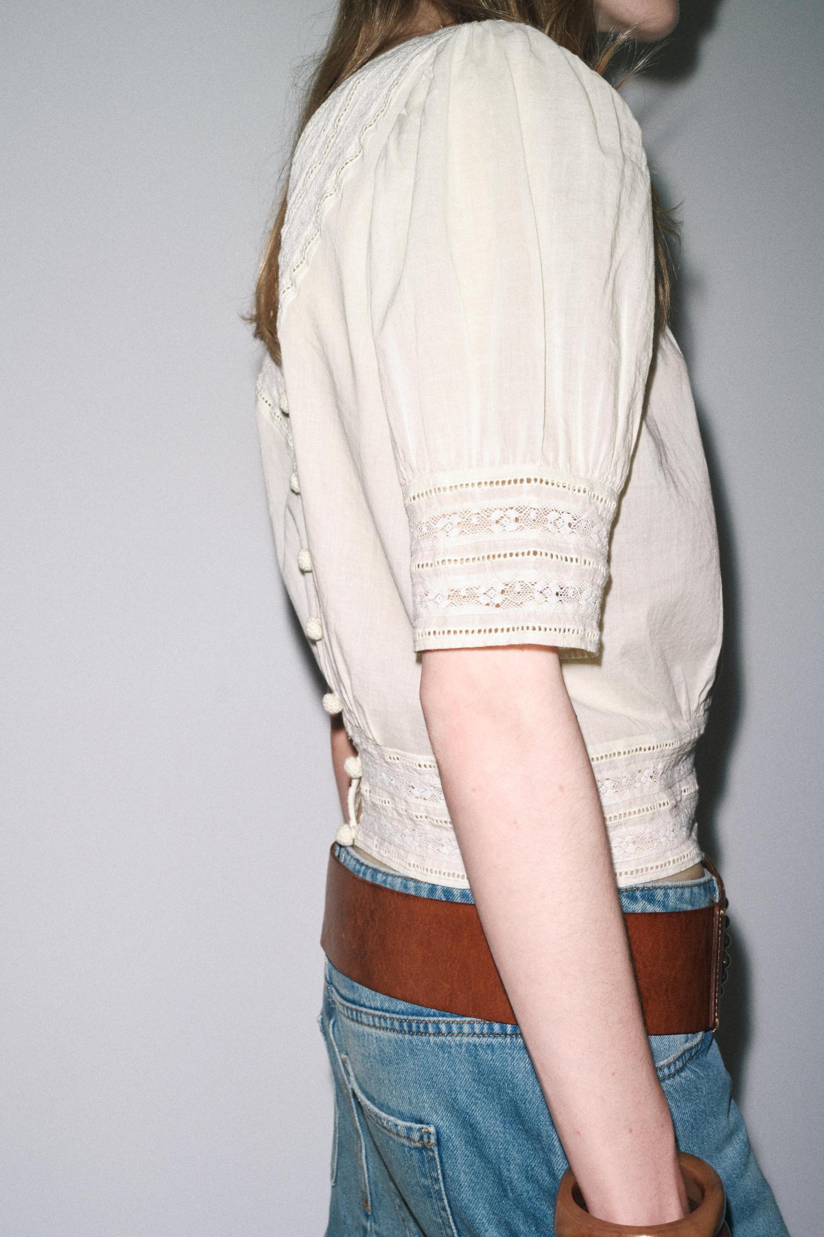 ZW COLLECTION ROMANTIC BLOUSE Product Image