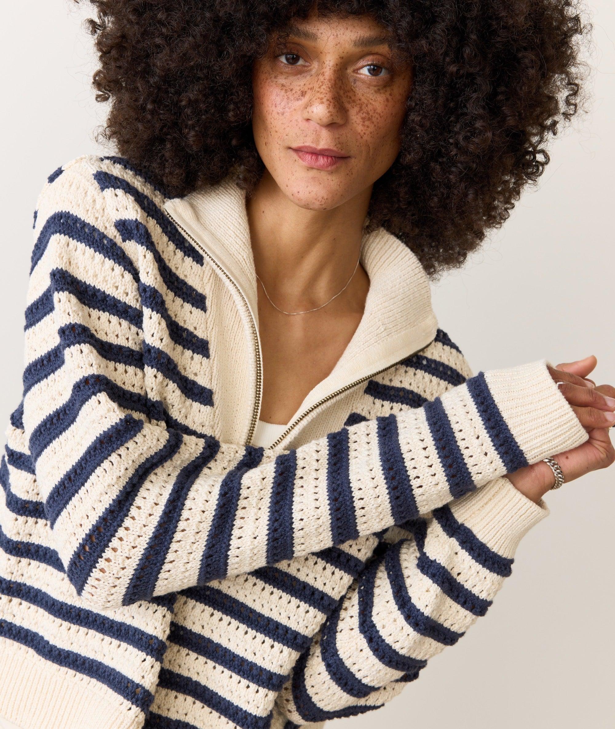 Montecito Quarter Zip Sweater Product Image