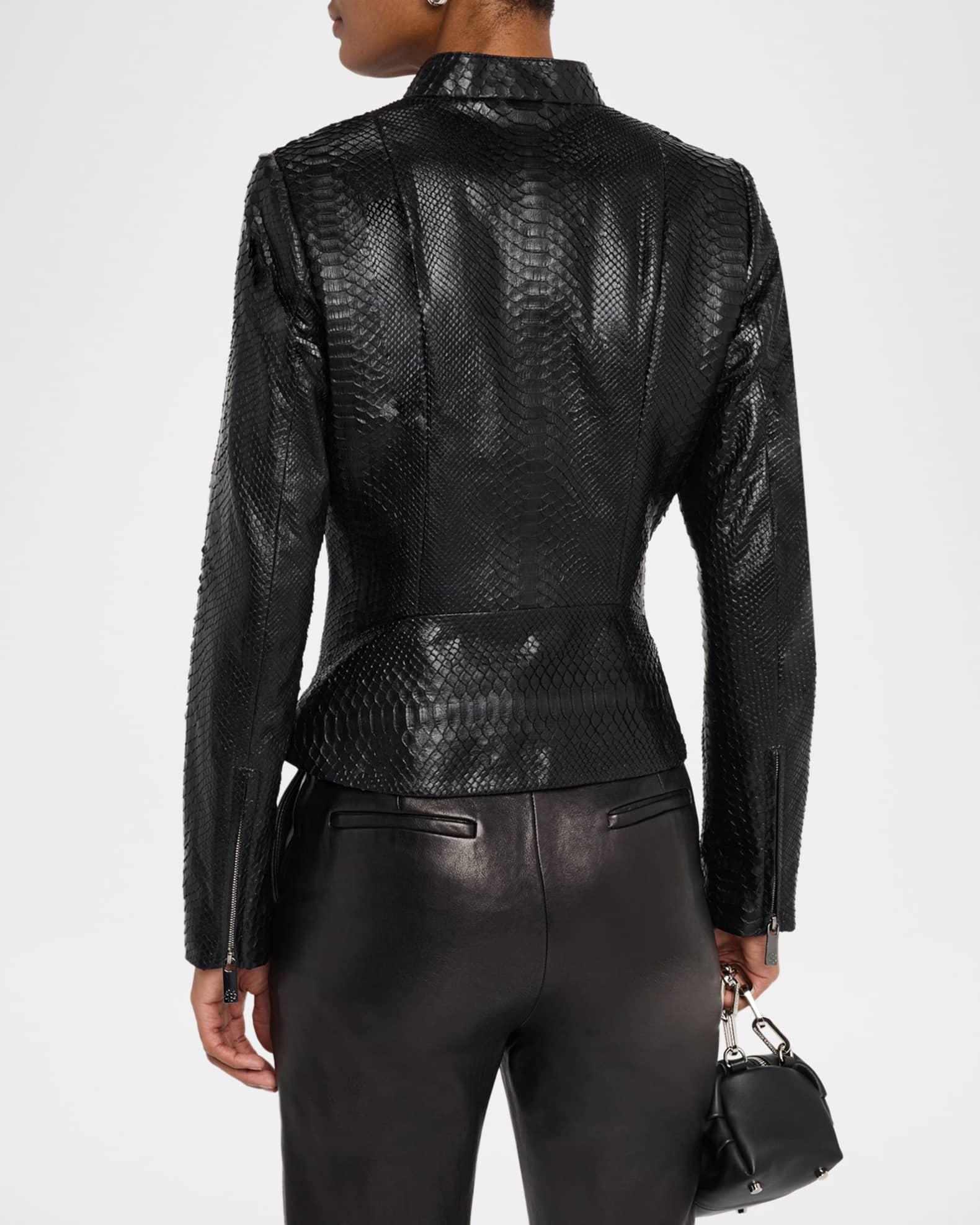 Fitted Python Jacket  Product Image