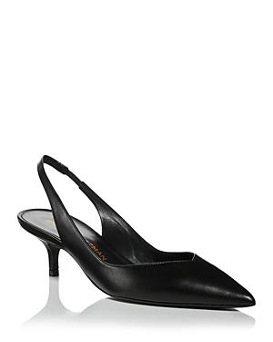 Stuart Weitzman Womens Eva 50 Slingback Pumps Product Image