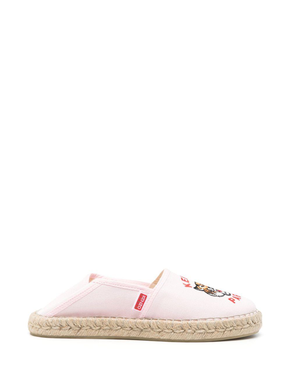 Lucky Tiger-embroidered espadrilles Product Image