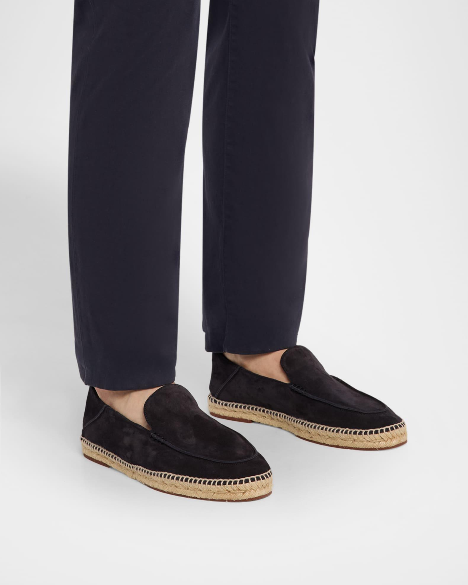 Men's Foldover Suede Espadrille Product Image