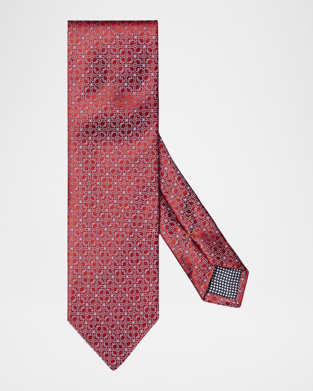 Mens Floral Silk Tie Product Image