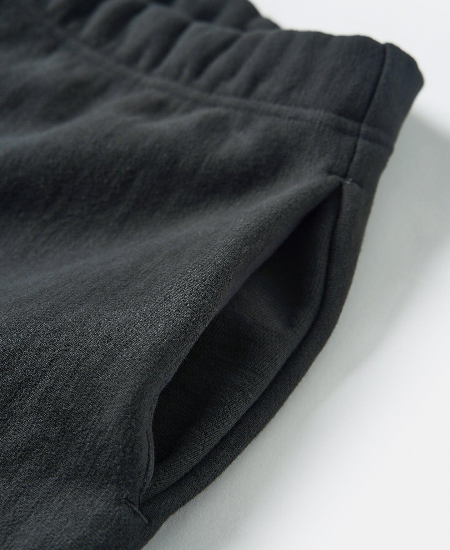 1950s 20.5 oz Terry Cloth Reverse Weave Sweatpants - Black Product Image