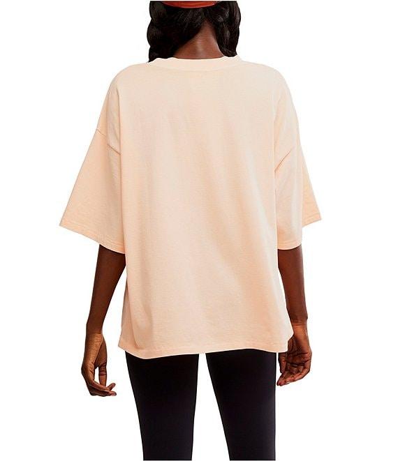 FP Movement Logo Tackle Crew Neck Short Sleeve Slouchy Tee Product Image