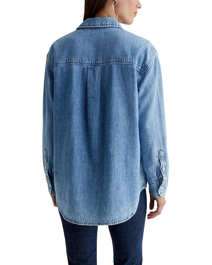 Denim Shirt With Patch Pockets Product Image