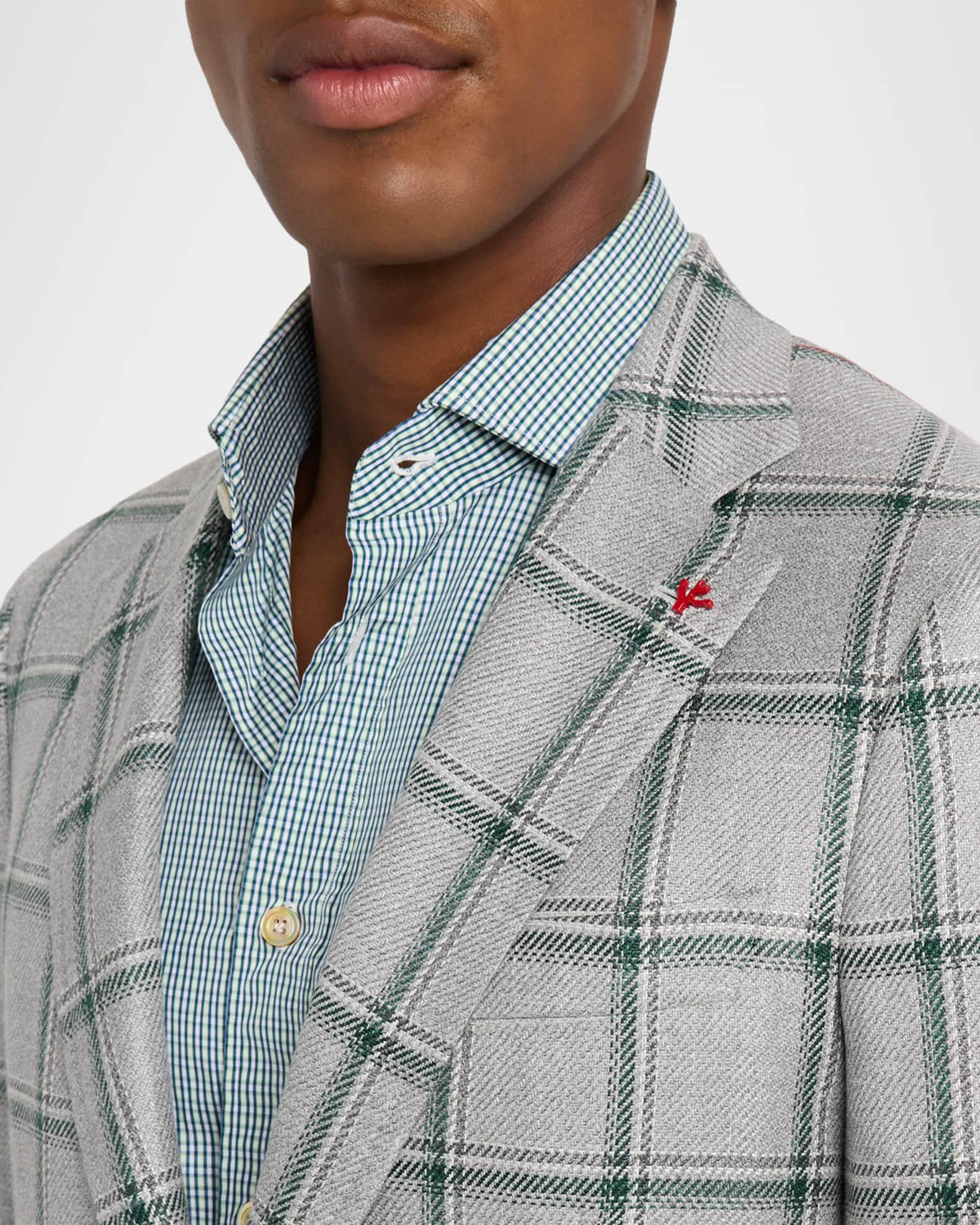 Men's Windowpane Sport Coat Product Image