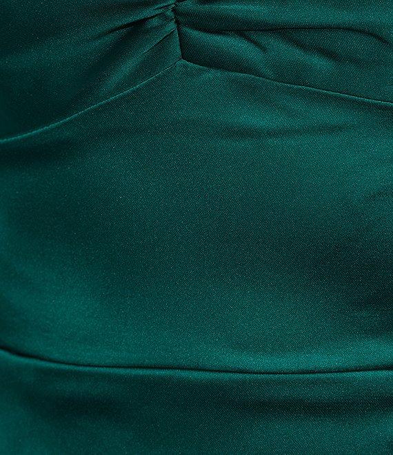 Blondie Nites Sweetheart Lace-Up Tie Back Dress Product Image