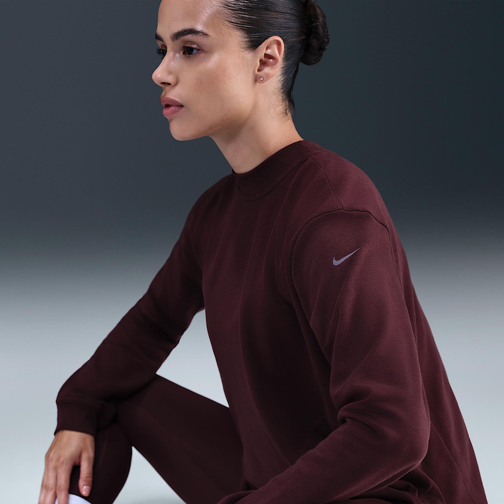 Nike Womens (M) One Reversible French Terry Pullover Top (Maternity) | FZ0452-652 Product Image