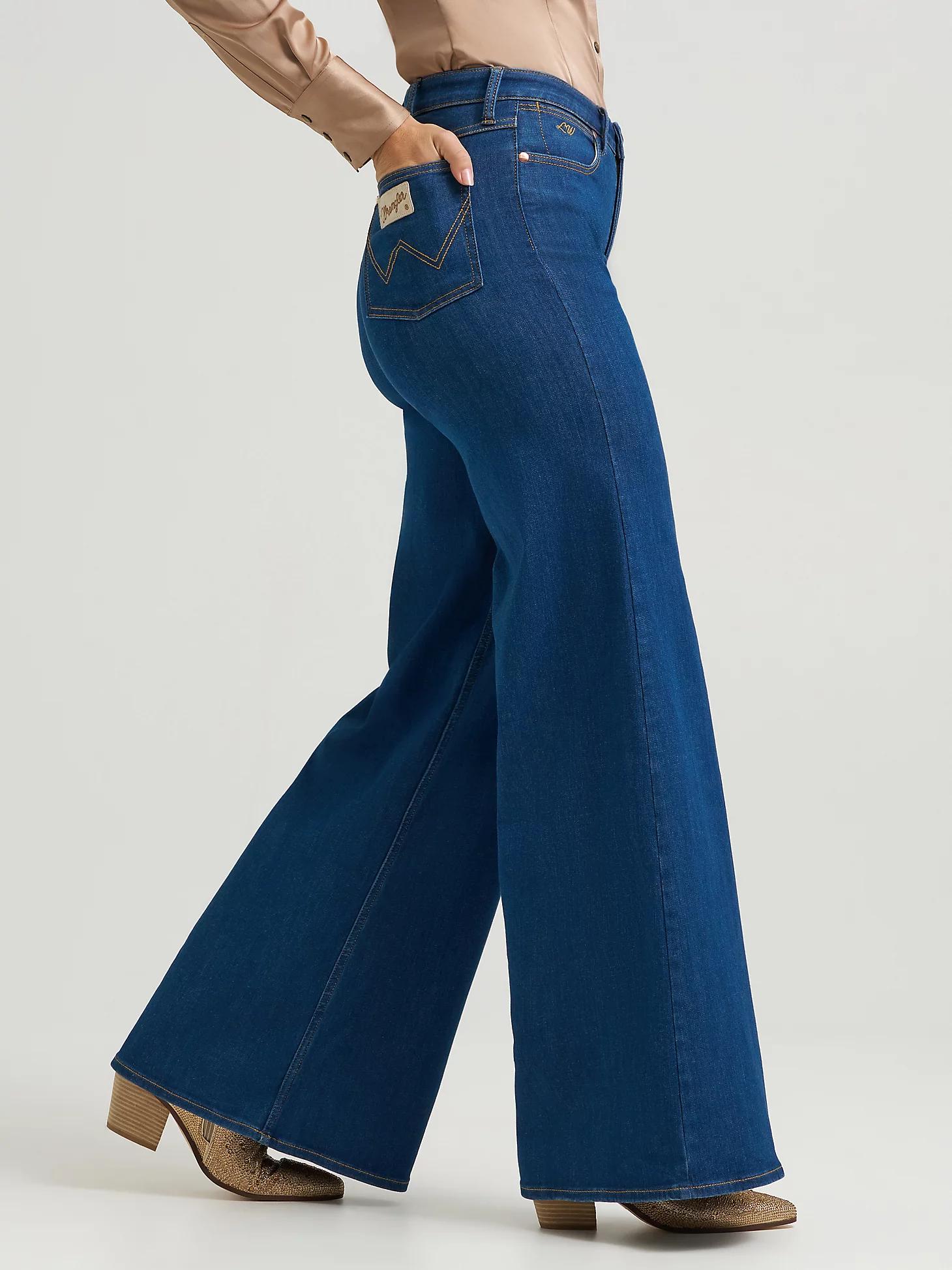Wrangler x Lainey Wilson Cheeky Wide Leg Jean | Women's JEANS | Wrangler® Product Image