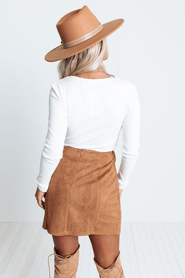 The Night Before Top In White Product Image