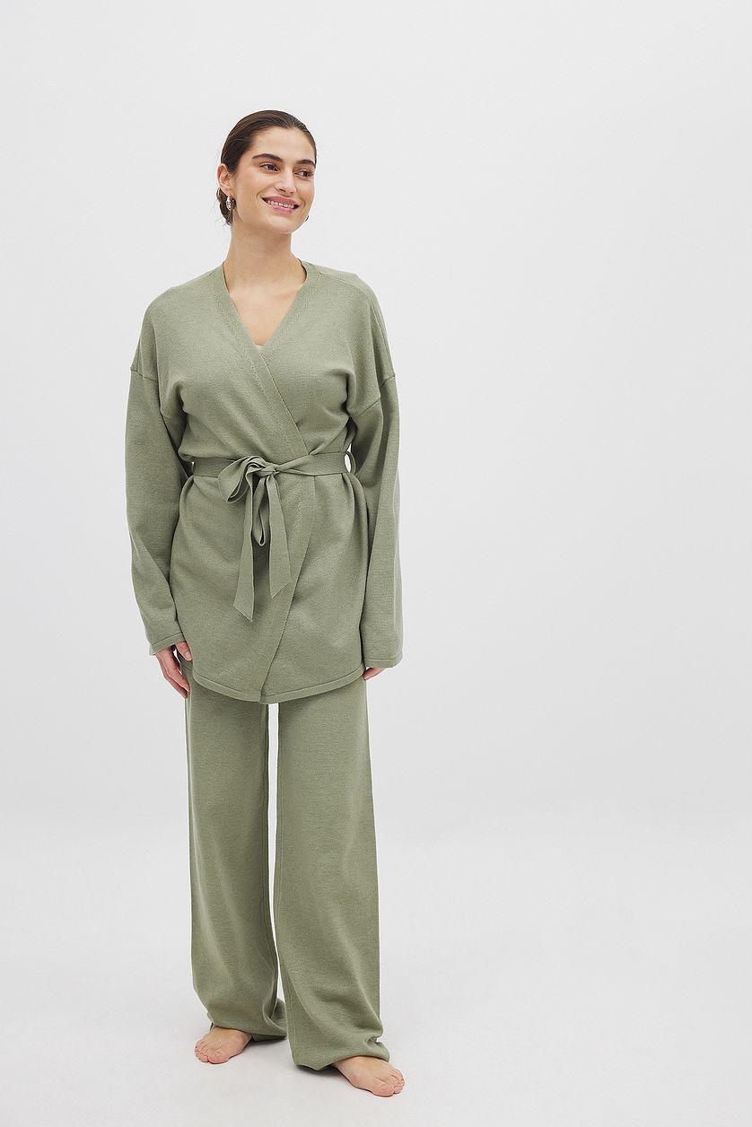 Knitted Wrap Cardigan Product Image