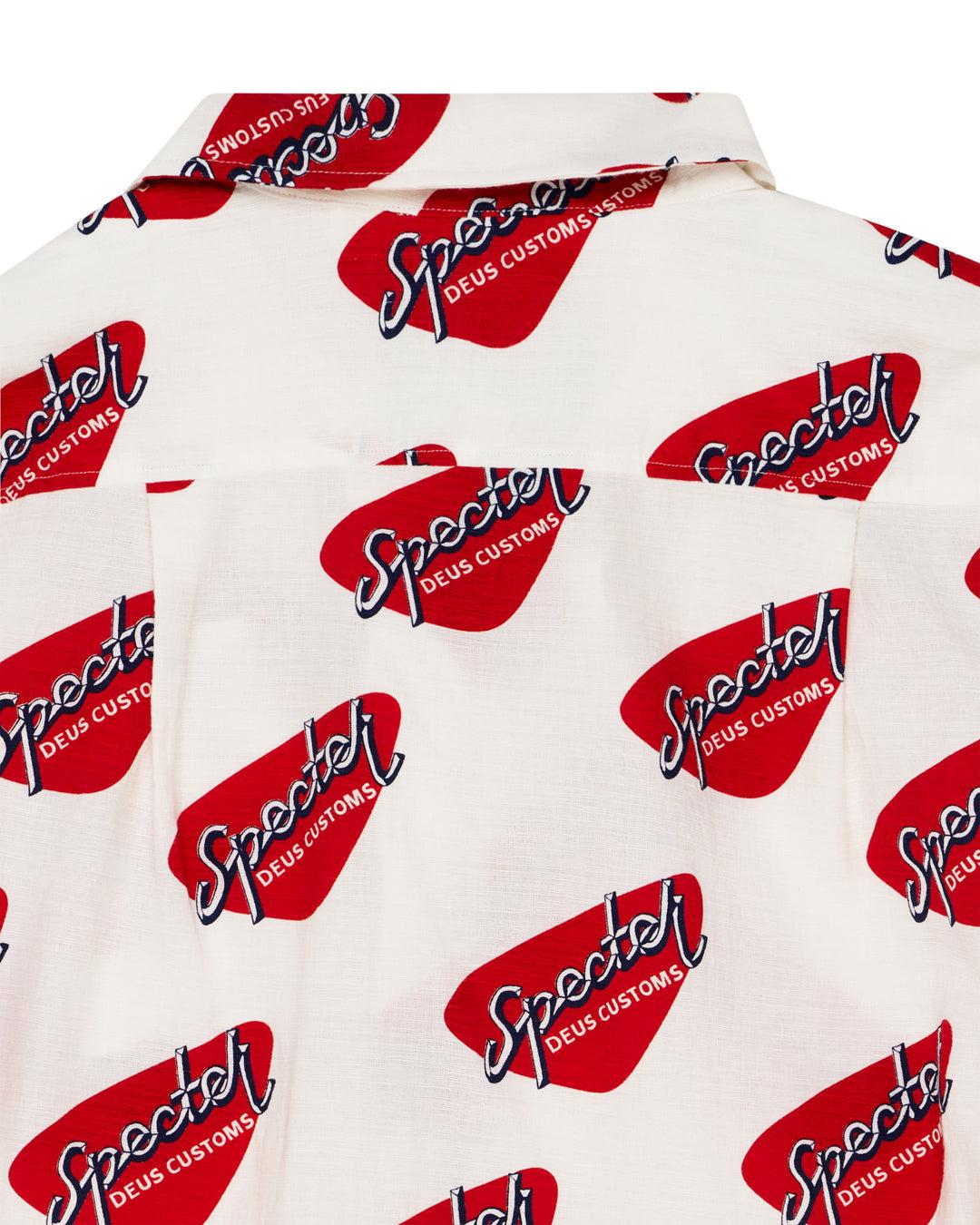 Specter Stamp Shirt - Vintage White Product Image