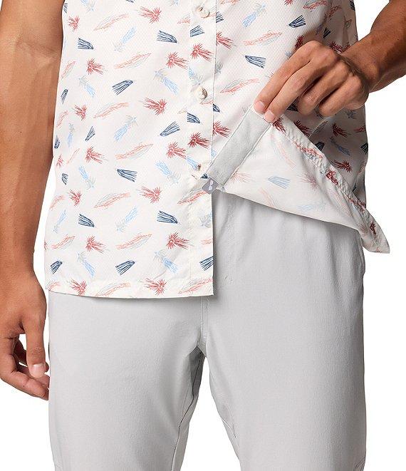 Columbia PFG Super Slack Tide Short-Sleeve Printed Woven Shirt Product Image