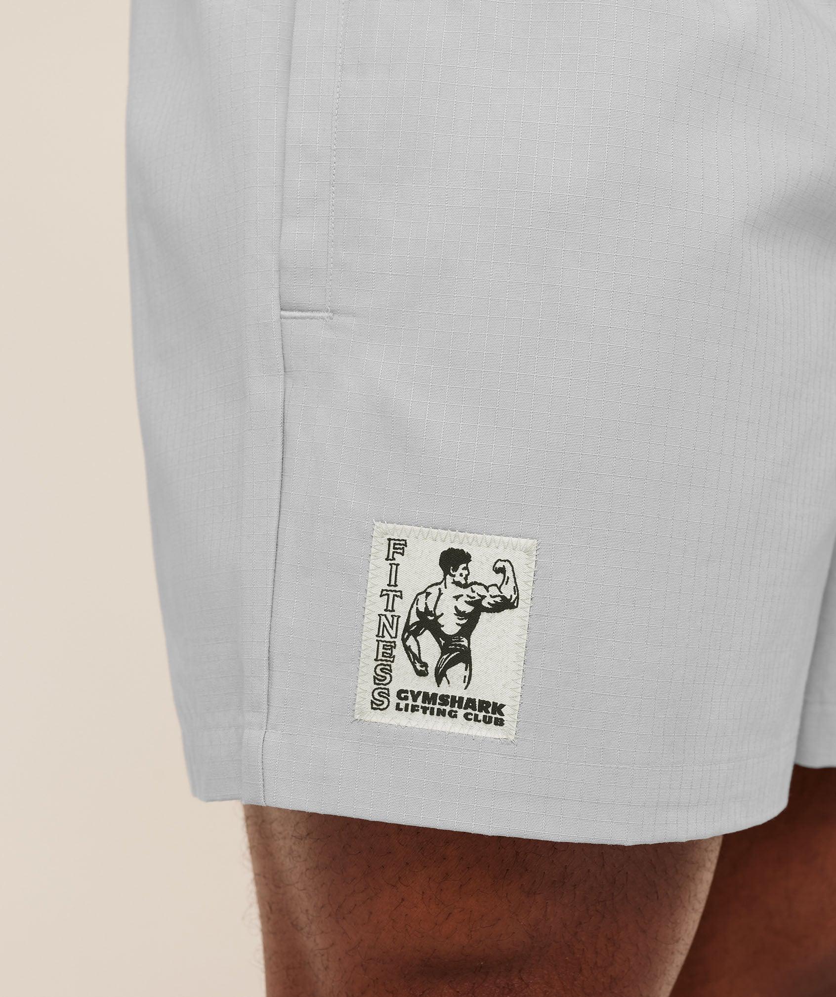 Gymshark Pumper Shorts 5" - Stratus Grey Male Product Image
