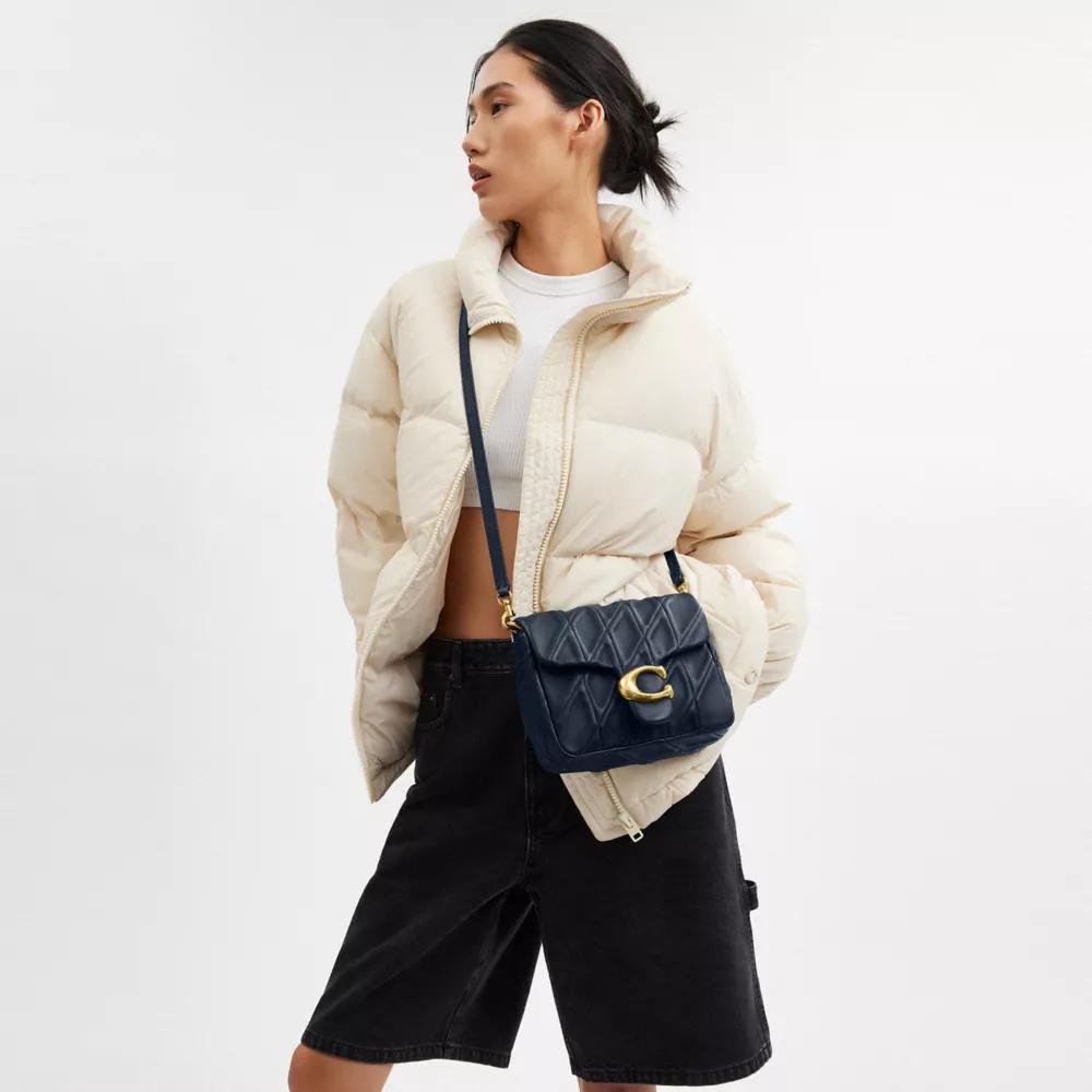 Times Square Tabby Shoulder Bag With Quilting Product Image