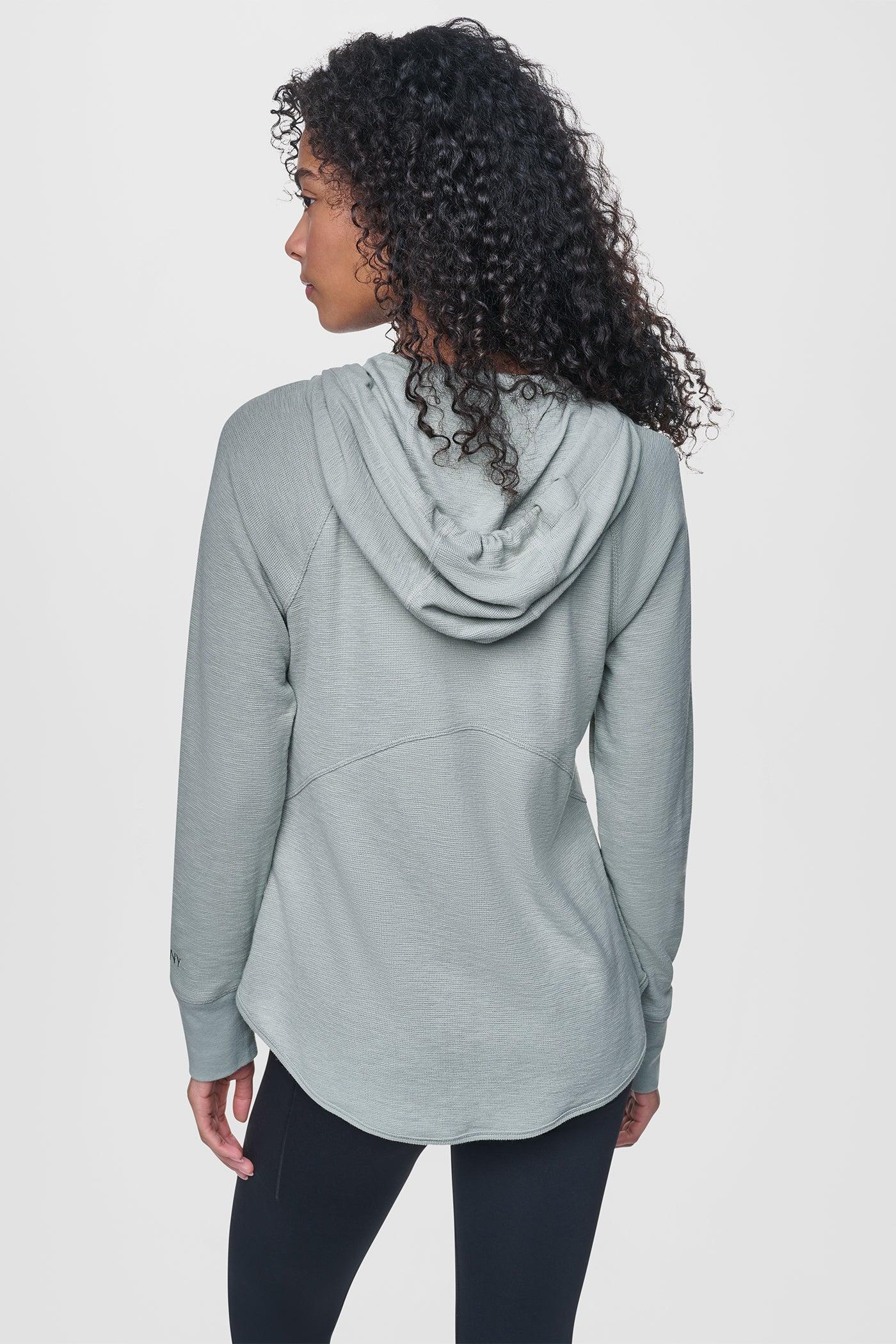 MINI WAFFLE FULL-ZIP HOODIE Product Image