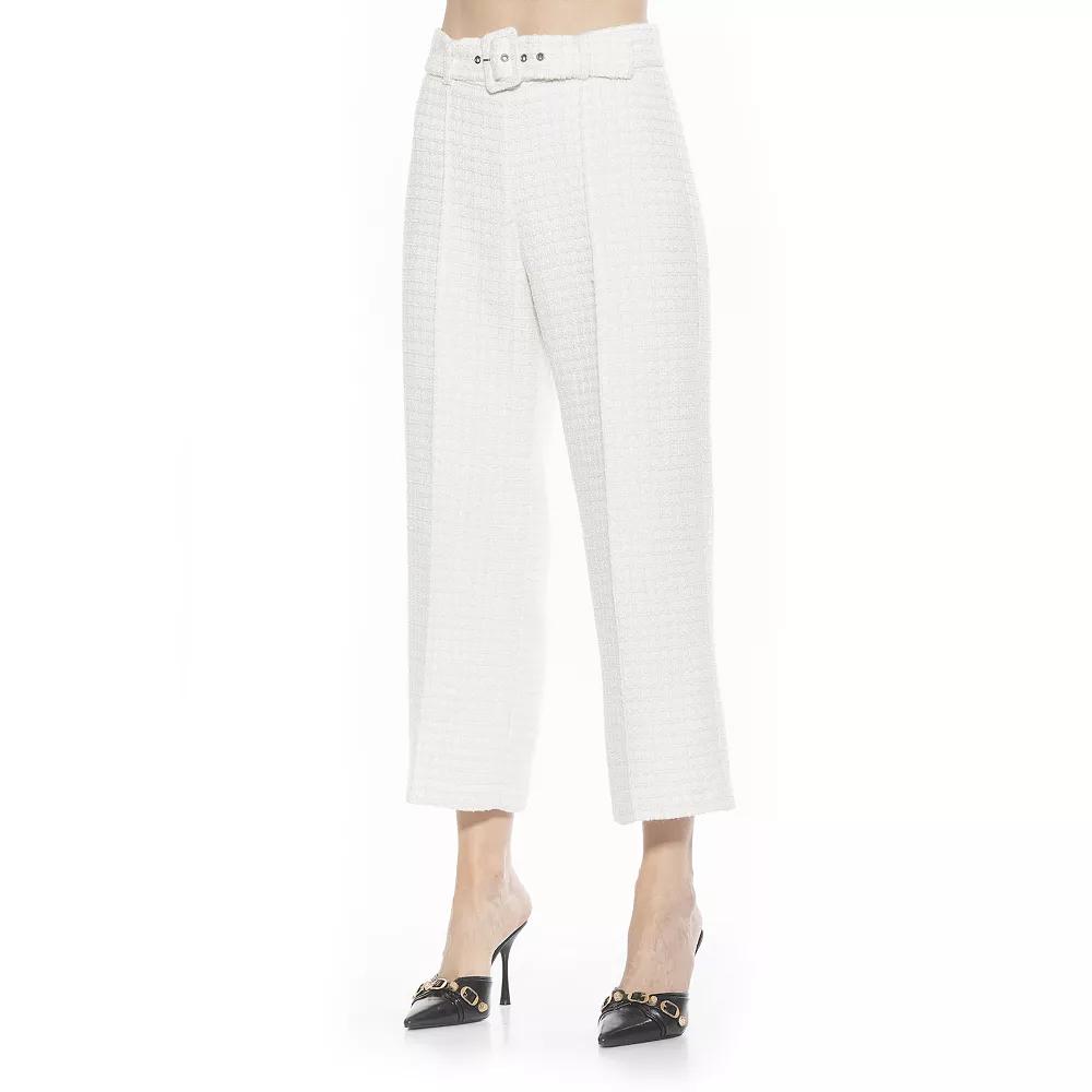 Women's ALEXIA ADMOR Caden Belted Wide Leg Pants,  Product Image