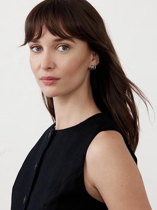 Triple Hoop Mini Stud Earrings Product Image