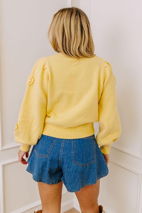 Pocket Full Of Sunshine Knit Sweater Product Image