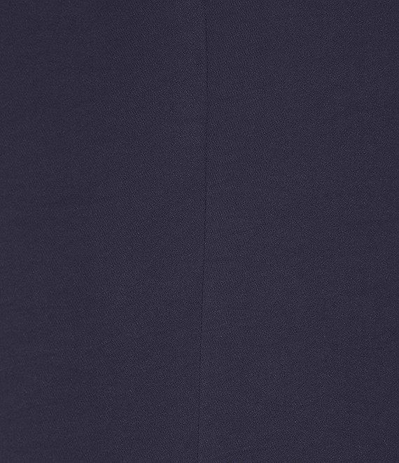 Skies Are Blue Notch Lapel Shirred 3/4 Sleeve Open Front Statement Blazer Product Image