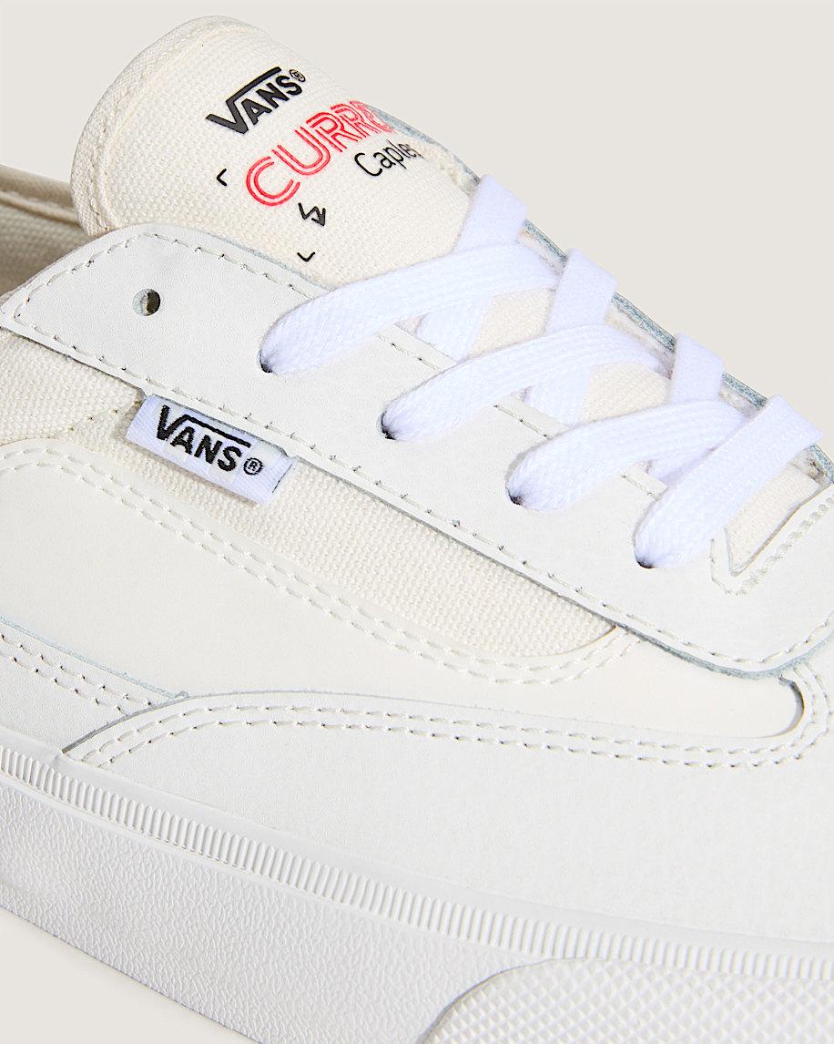 Skate Curren Caples Shoe in Blanc De Blanc White| Vans US Product Image
